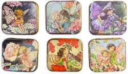 FF2975_ Hinged Flower Fairy tins